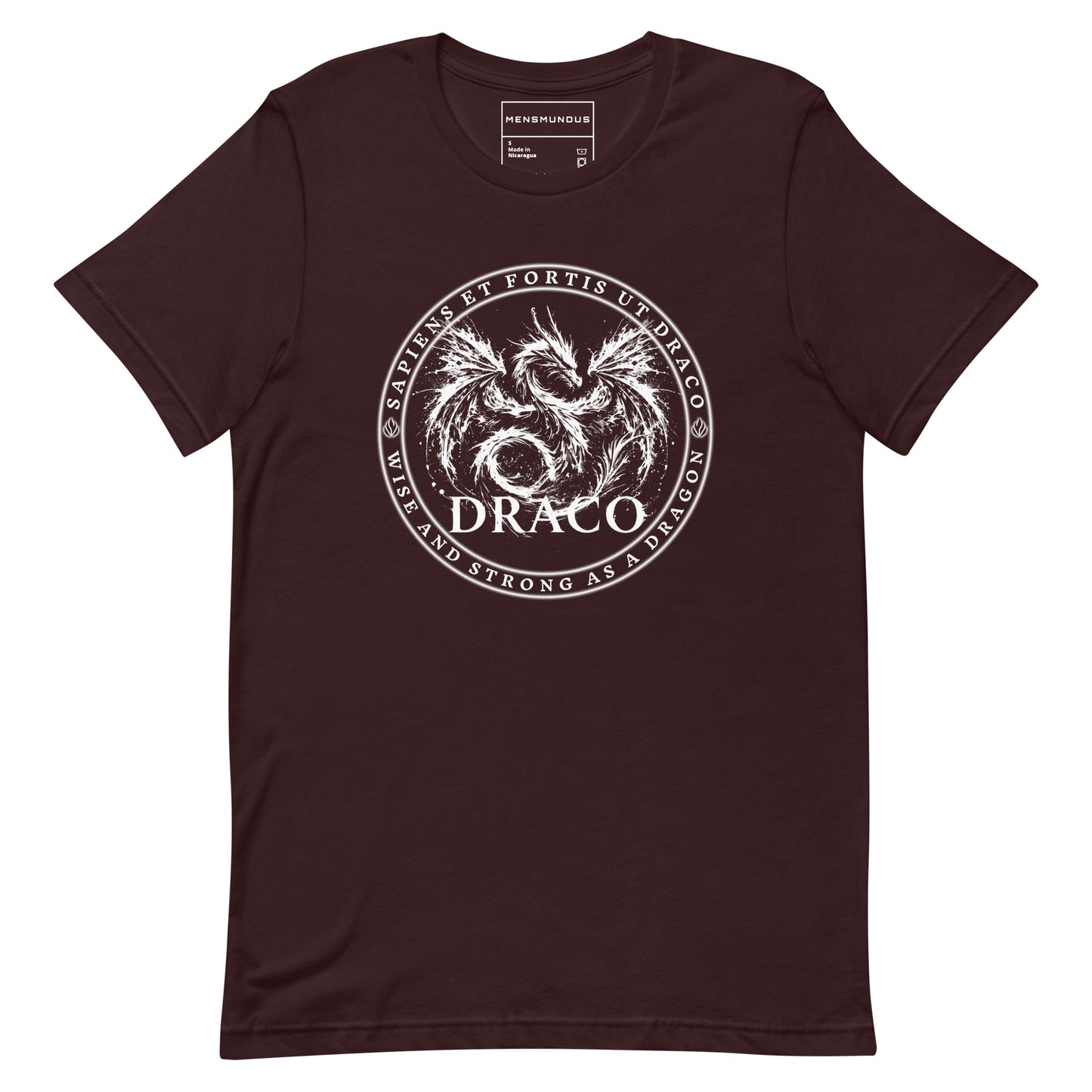 Dragon Unisex T-Shirt "DRACO" Premium 100% Cotton animal motif,athletic fit,bold design,dragon,endurance,fitted design,freedom,legend,motivational,mythical,nature-inspired,power,premium quality,strength,T-shirt,unique design,unisex